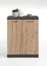 Kommode >BRISTOL 1 XL< in Matera-Artisan Eiche - 80x89,9x49,9cm (BxHxT)