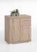 Kommode >BRISTOL 2 XL< in Eiche Dekor - 80x89,9x49,9cm (BxHxT)
