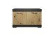 Garderobenschrank >BRISTOL 300< in Matera-Artisan Eiche - 80x50x34,9cm (BxHxT)