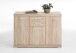 Kombikommode >BRISTOL 3 XL< in Eiche Dekor - 120x89,9x49,9cm (BxHxT)