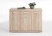 Kombikommode >BRISTOL 3 XL< in Eiche Dekor - 120x89,9x49,9cm (BxHxT)