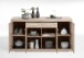 Kombikommode >BRISTOL 4 XL< in Eiche Dekor - 160x89,9x49,9cm (BxHxT)