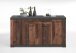 Kombikommode >BRISTOL 4 XL< in Matera-Old Style dunkel - 160x89,9x49,9cm (BxHxT)