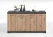 Kombikommode >BRISTOL 4 XL< in Matera-Artisan Eiche - 160x89,9x49,9cm (BxHxT)