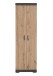 Garderobenschrank >BRISTOL 500< in Matera-Artisan Eiche - 60x195x34,9cm (BxHxT)
