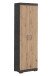 Garderobenschrank >BRISTOL 500< in Matera-Artisan Eiche - 60x195x34,9cm (BxHxT)