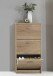 Schuhregal >STEP 3< in Eiche Dekor - 58,5x104,5x17cm (BxHxT)