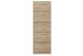 Schuhregal >STEP 5< in Eiche Dekor - 58,5x168,5x17cm (BxHxT)