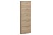 Schuhregal >STEP 5< in Eiche Dekor - 58,5x168,5x17cm (BxHxT)