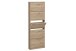 Schuhregal >STEP 5< in Eiche Dekor - 58,5x168,5x17cm (BxHxT)