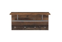 Garderobe >SPOT< in Old Style dunkel - 72x34,5x29,3cm (BxHxT)