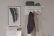 Garderobe >SPOT UP< in hochlanz weiß - 72x35x29,3cm (BxHxT)