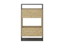Kommode >VERONA 2< in Matera-Artisan Eiche - 68,5x112,7x33cm (BxHxT)