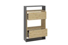 Kommode >VERONA 2< in Matera-Artisan Eiche - 68,5x112,7x33cm (BxHxT)