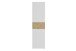Garderobenschrank >BELM 6< in Brillantweiß-Artisan Eiche - 5,4x19,9x4cm (BxHxT)