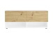 Garderobe >BELM 9< in Brillantweiß-Artisan Eiche - 10,9x4,6x4,2cm (BxHxT)
