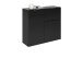 Kommode >DARK 1< in schwarz - 89,1x81,3x31,5cm (BxHxT)