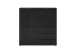 Kommode >DARK 2< in schwarz - 99,1x101,2x31,5cm (BxHxT)