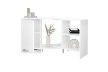 Highboard >FLEX 1< in weiß - 133,5x73,7x33cm...