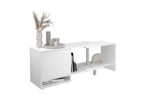 TV-Schrank >FLEX 2< in weiß - 127x46,5x33cm...