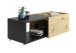 Couchtisch >SLIDE 1< in Artisan Eiche-schwarz perl - 74,5x38,5x49,5cm (BxHxT)