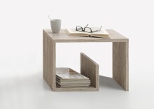 Beistelltisch >MIKE< in Sandeiche Dekor - 59x38x36cm (BxHxT)