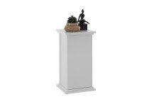 Dekosäule >ESSEX 1< in weiß - 30x57,9x30cm (BxHxT)