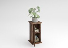 Dekosäule >ESSEX 1< in Old Style dunkel - 30x57,9x30cm (BxHxT)