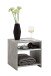 Beistelltisch >LUND< in Beton LA-weiß - 39,9x39,9x39,9cm (BxHxT)