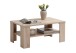 Couchtisch >BASTIA< in Eiche Dekor - 100x46x60cm (BxHxT)