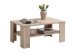 Couchtisch >BASTIA< in Eiche Dekor - 100x46x60cm (BxHxT)
