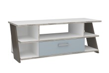 TV-Board >NONA 5< in Sandeiche Dekor-weiß-Lava-Denim - 135x51,6x50cm (BxHxT)