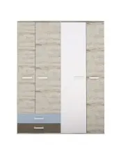 Kleiderschrank >NONA 9< in Sandeiche...