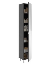Mehrzweckschrank >TARRAGONA 1< in Matera - 33,5x195,5x31,5cm (BxHxT)