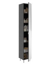 Mehrzweckschrank >TARRAGONA 1< in Matera - 33,5x195,5x31,5cm (BxHxT)