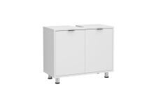 Waschbeckenunterschrank >ZAMORA 4< in weiß - 70x56,5x33cm (BxHxT)