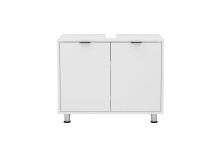 Waschbeckenunterschrank >ZAMORA 4< in weiß - 70x56,5x33cm (BxHxT)