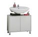 Waschbeckenunterschrank >ZAMORA 4< in weiß - 70x56,5x33cm (BxHxT)