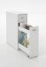 Beistellschrank >DENIA 1< in weiß - 20x61x45cm (BxHxT)