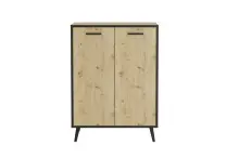 Kommode >PLAU 1< in Artisan Eiche Dekor -...