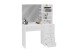 Schminktisch >MARL 1< in weiß - 105x140,5x39,9cm (BxHxT)