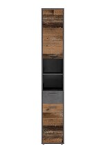 Mehrzweckschrank >MADOC 4< in Matera-Old Style dunkel - 3,2x19x3,3cm (BxHxT)