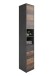 Mehrzweckschrank >MADOC 4< in Matera-Old Style dunkel - 3,2x19x3,3cm (BxHxT)