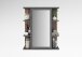 Badspiegel >MADOC 5< in Matera-Old Style dunkel - 60x71,5x25,2cm (BxHxT)