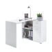 Schreibtisch >ALBRECHT 1< in weiß - 83x74x117cm (BxHxT)