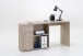 Schreibtisch >ALBRECHT 1< in Eiche Dekor - 83x74x117cm (BxHxT)