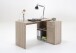 Schreibtisch >ALBRECHT 1< in Eiche Dekor - 83x74x117cm (BxHxT)