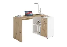 Schreibtisch >ALBRECHT 1< in Artisan Eiche...