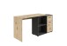 Schreibtisch >ALBRECHT 1< in Viking Eiche - Matera - 83x74x117cm (BxHxT)