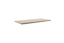 Esstischplatte >BROOKLYN< in Eiche Bianco massiv -...